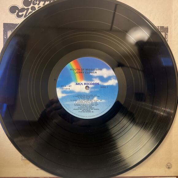 JERRY CLOWER MOUTH OF THE MISSISSIPPI Vinyl LP 1972 Comedy ULTRASONIC CLEAN VG++ - Picture 4 of 7